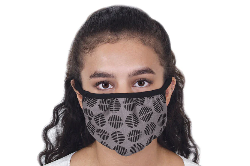 Printed Fabric Face Mask - Image 4